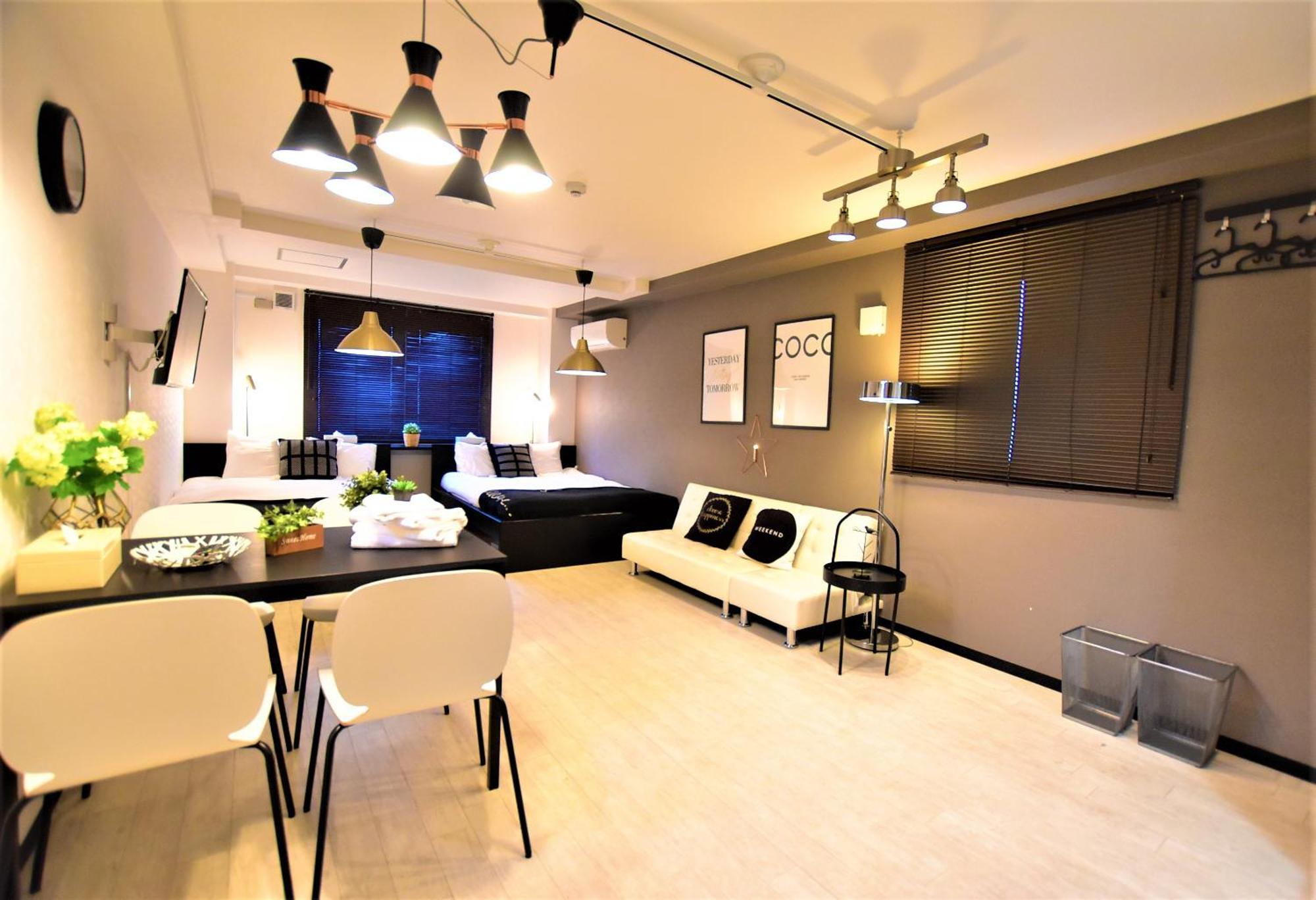 Ferienwohnung Kuromon28-Near Kuromon Market,Nihonbashi Station Ōsaka Exterior foto